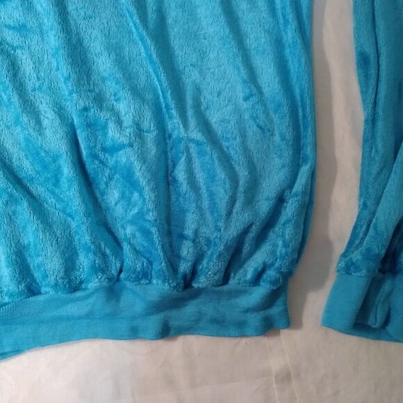 Vintage Velveteen Fleece Scoop Neck Sweatshirt - Picture 4 of 7